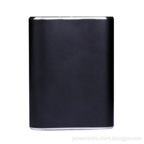 Black color portable power bank with 8,800mAh portable charger high-end, easy for travel